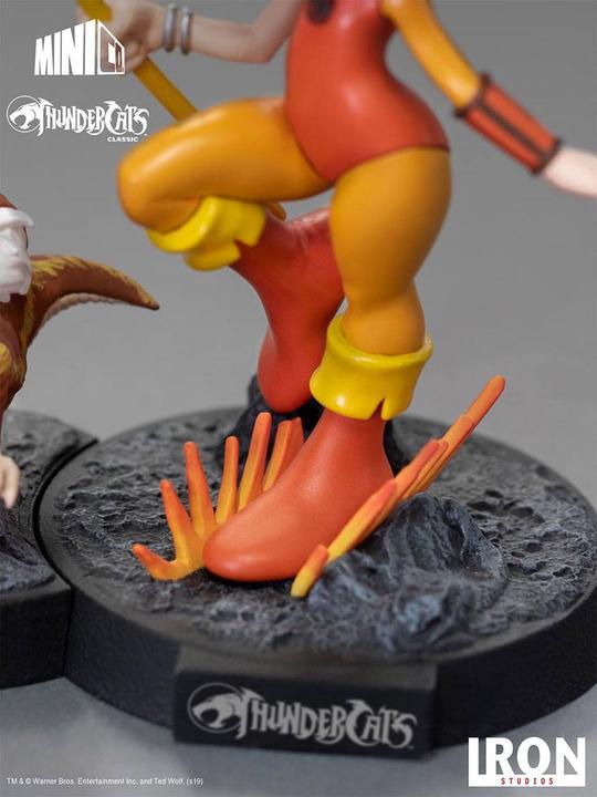 Produktbild Iron Studios COSMOCATS - Figurine Mini Co. PVC Cheetara & Snarf - 13cm