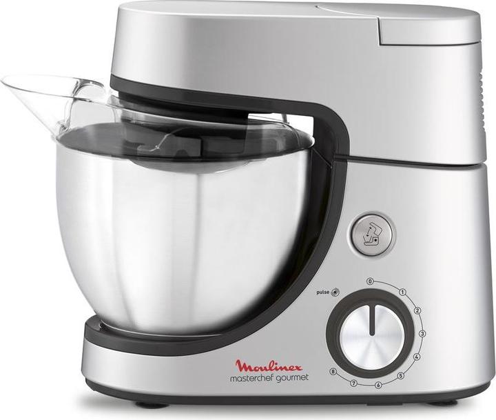 Moulinex Masterchef Gourmet Stand Mixer 4,6l silver (1100 W)
