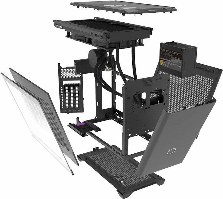 Actual product image Cooler Master PC case MasterBox NR200P Max (Mini-ITX)