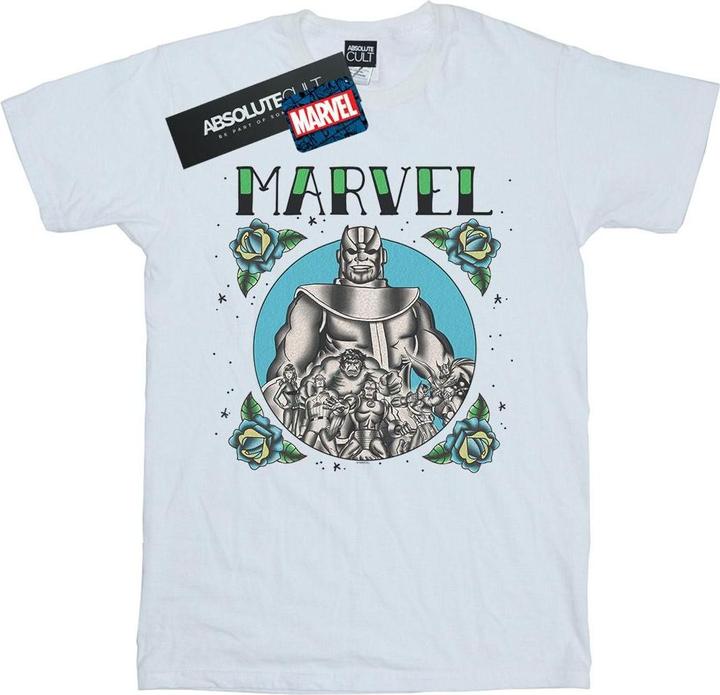 Avengers Group Tattoo TShirt (XXL)