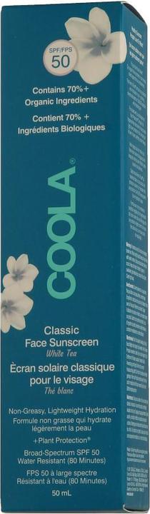 Produktbild Coola Suncare Classic Lotion White Tea (Sonnencreme Gesicht, SPF 50, 50 ml, 50 g)