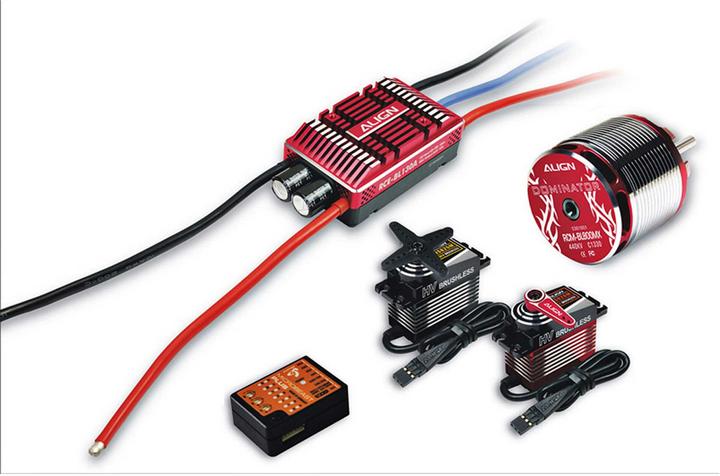 Actual product image Align T-Rex 650X Dominator Flybarless Electric Helicopter 12S Super Combo