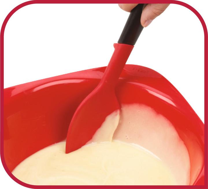 Actual product image Tefal Ingenio silicone spoon