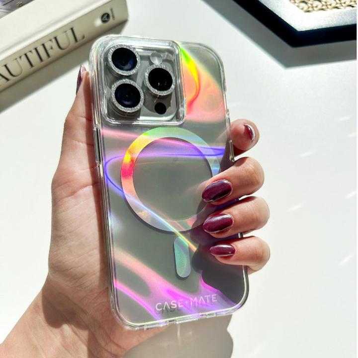 Actual product image Case-Mate Soap Bubble MagSafe - Case iPhone 14 Plus (Iridescent) (Apple iPhone 14 Plus)