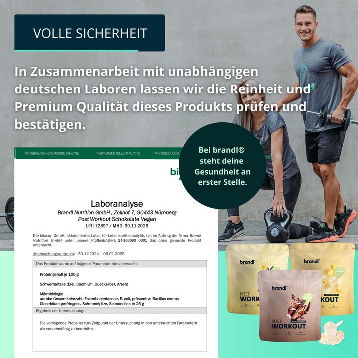 Image du produit Brandl Poudre Post Workout Vegan Banane 1000 g (Banane, 1 pcs, 1000 g)