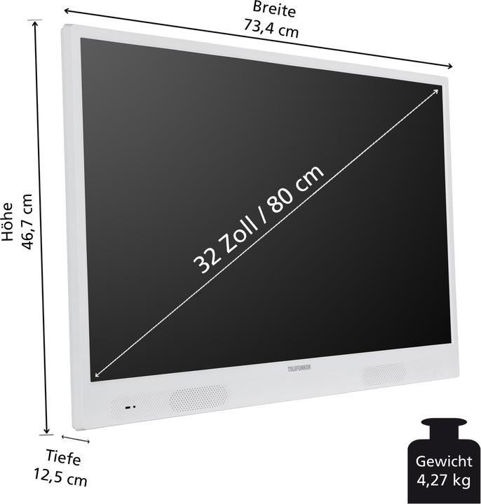 Actual product image Telefunken PL32WI (32", LED, HD, 2024)