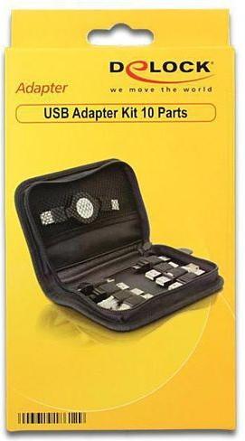 Produktbild Delock 10teiliges USB2.0 Adapterkit (1.20 m, USB 2.0)