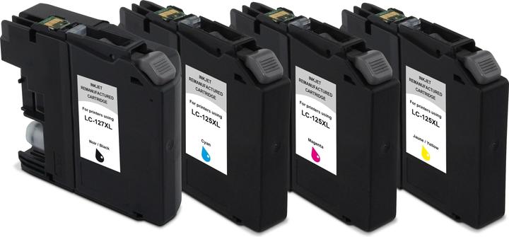 Produktbild Generic Ink Tinte Brother LC127 XL Multipack (M, BK, C, Y)