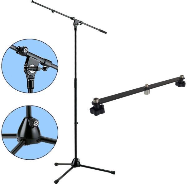 Produktbild K&M 210-2 Mikrofonständer mit Stereo-Schiene