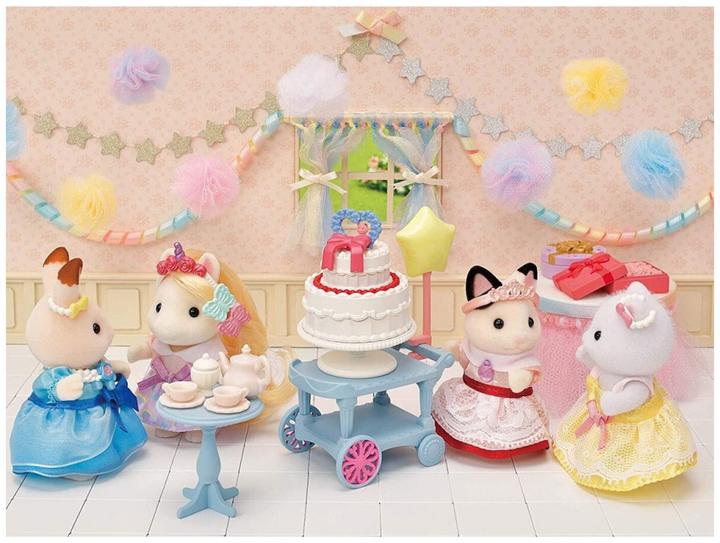 Produktbild Sylvanian Families Party Time Playset - Tuxedo Cat Girl