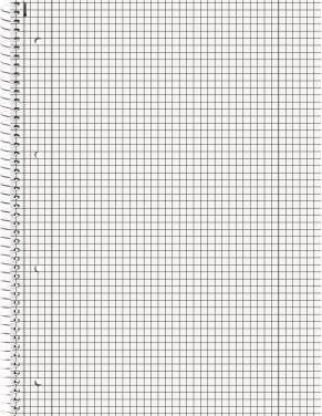 Immagine prodotto Quaderno del college (A4, Quadretti, Nessuna rilegatura)