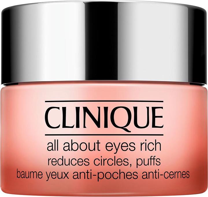 Clinique All About Eyes Rich (Crème, 30 ml, Tag + Nacht)