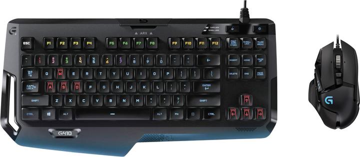 Actual product image Logitech G410 inkl. G502 RGB