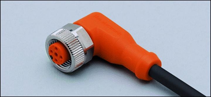 Image du produit IFM Prise de câble electronic M12 EVC004 (S/STP, CAT6, 2 m)