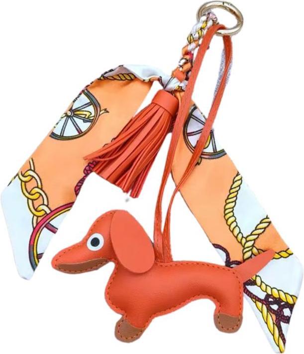 Actual product image Prima Ballerina Bag Charm Hund Orange