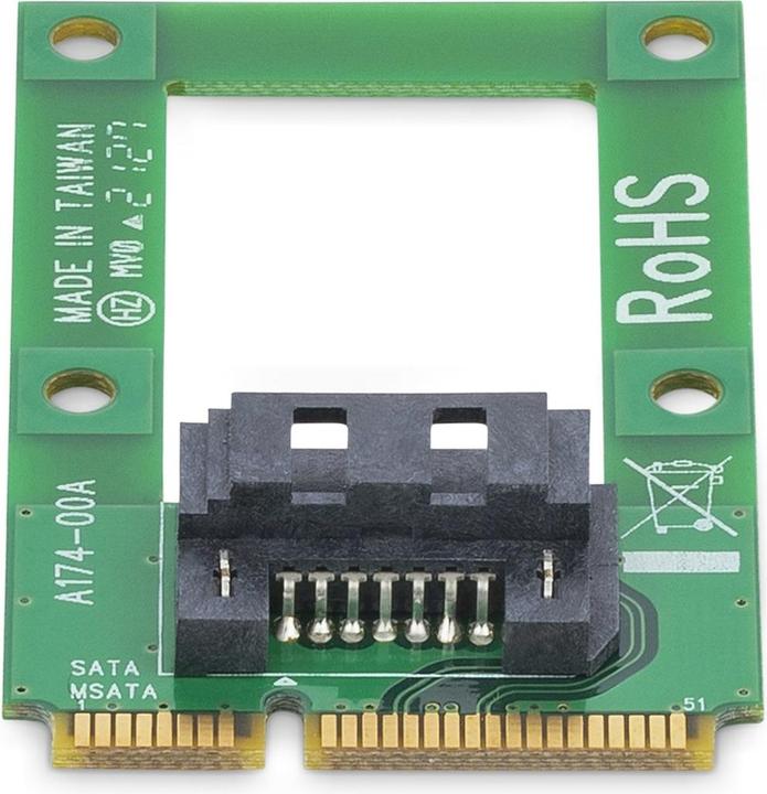 Image du produit StarTech Carte D'Adaptateur Msata Vers Sata