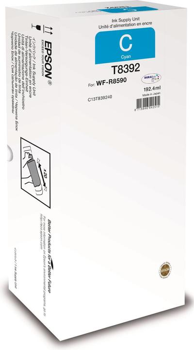Image du produit Epson WorkForce Pro WF-R8590 Cyan XL Ink Suppl (C)
