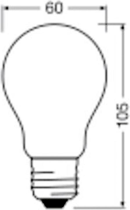 Actual product image Osram Classic (E27, 7.20 W, 1521 lm, 1 x, A)