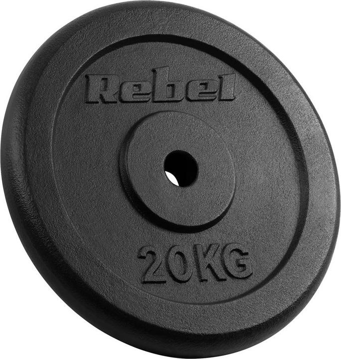 Rebel Cast iron weight 20kg Bore 31mm classic disc ACTIVE