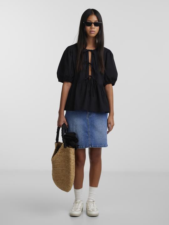 Actual product image Pieces PCJOLLY Top with Puffed Sleeves (XL)