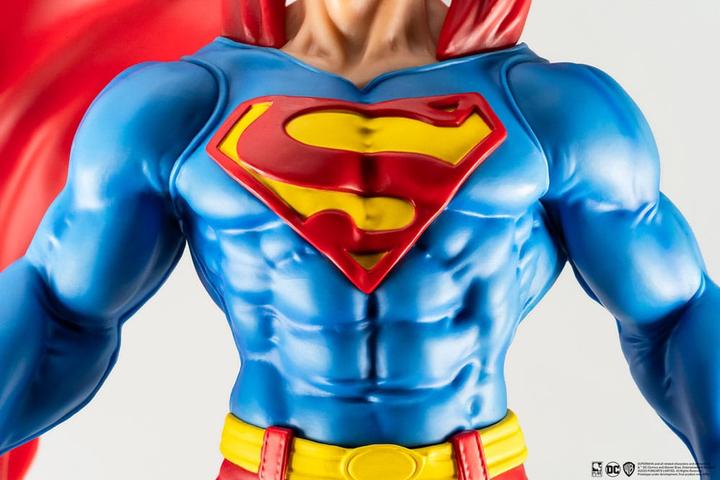 Actual product image Pure Arts Superman PX PVC Statue 1/8 Superman Classic Version 30 cm