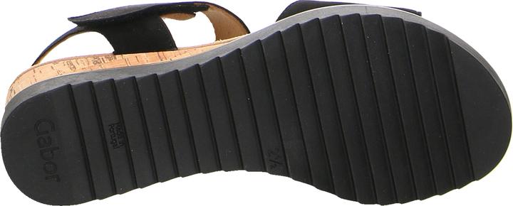 Actual product image Gabor Dames Sandalen - zwart (47)