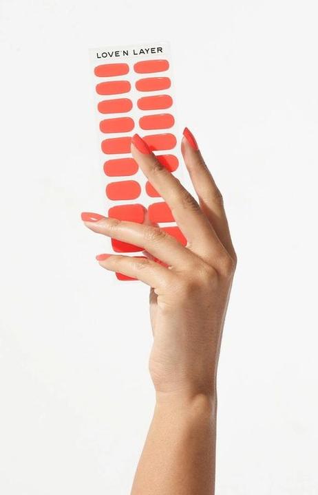 Produktbild Love'n Layer - Solid Raspberry Red (Nagelkleber, Solid Raspberry Red)