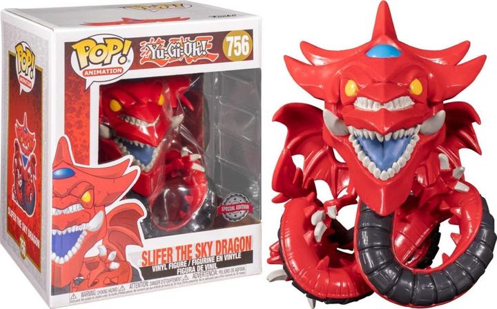 Actual product image Funko POP! Yu-Gi-Oh! Slifer The Sky Dragon Exclusive 15cm