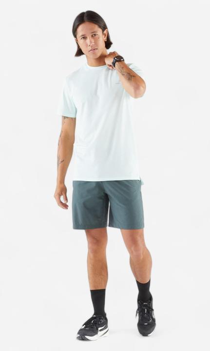 Image du produit Kiprun Short de running Homme - Run 500 Dry Vert foncé grisé (L)