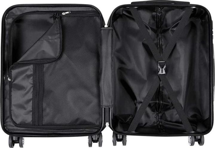 Actual product image Karactermania ABS 4-Wheel Cabin Suitcase Spaceship