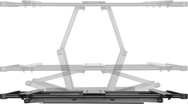 Produktbild Manhattan TV & Monitor Mount, Wall, Full Motion, 1 screen, Screen Sizes: 60-100", Black, V (Wand, 100", 80 kg)