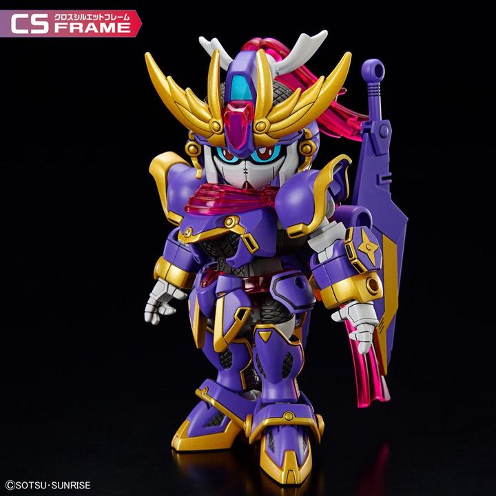 Actual product image Bandai GUNDAM - SD Gundam Cross Silhouette F-Kunoichi Kai - Model Kit