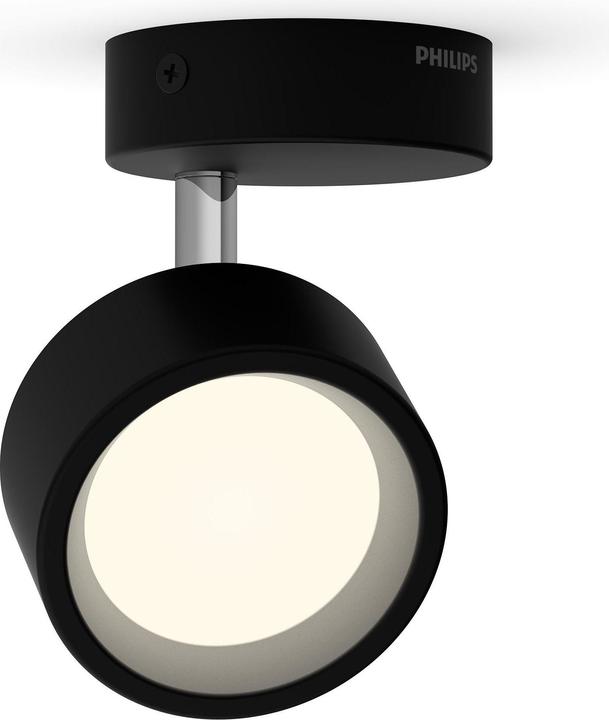 Image du produit Philips Bracia Spot 1x5.5W 2700K noir (550 lm)