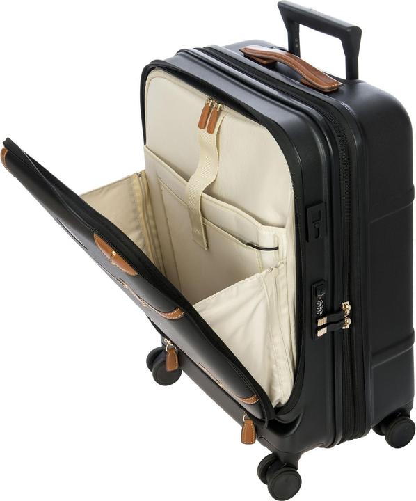 Immagine prodotto Brics Carrello cabina Bellagio a 4 ruote da 55 cm con ripiegamento elastico (40 l, Bagaglio a mano (fino a 50 litri))