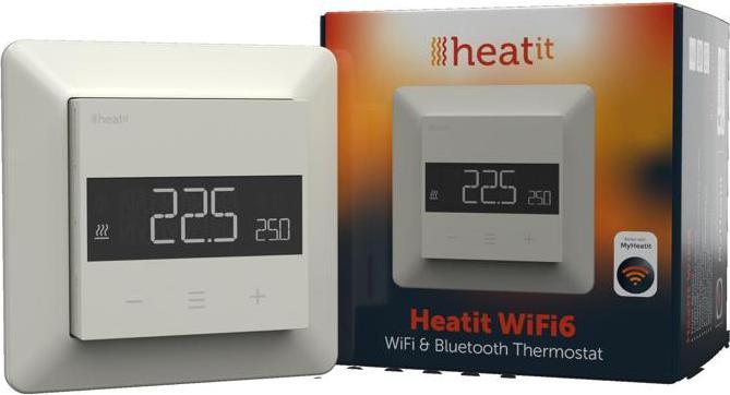 Actual product image Heatit WiFi6 thermostat (White RAL 9010)