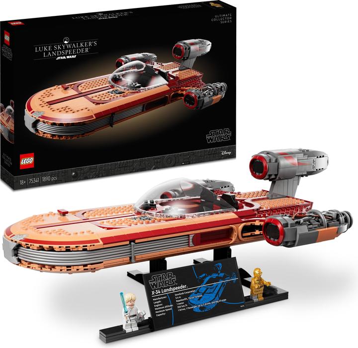 Produktbild LEGO Star Wars - Luke Skywalkers Landspeeder (75341, LEGO Seltene Sets)