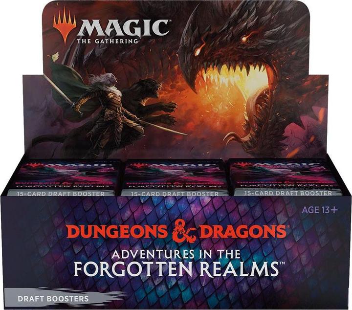 Produktbild Magic the Gathering : D&D - Draft-Booster Display - EN (Englisch, Booster Display)
