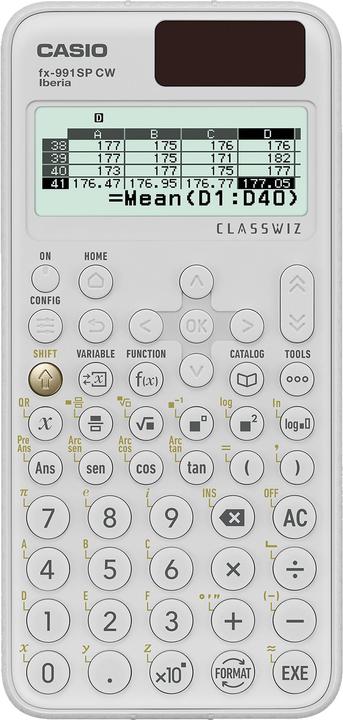 Produktbild Casio FX-991SPX CW (Solarzellen, Batterien)