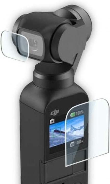 Screenguard DJI Osmo Pocket Protective Glass Film Case Friendly Design (DJI Osmo Pocket)