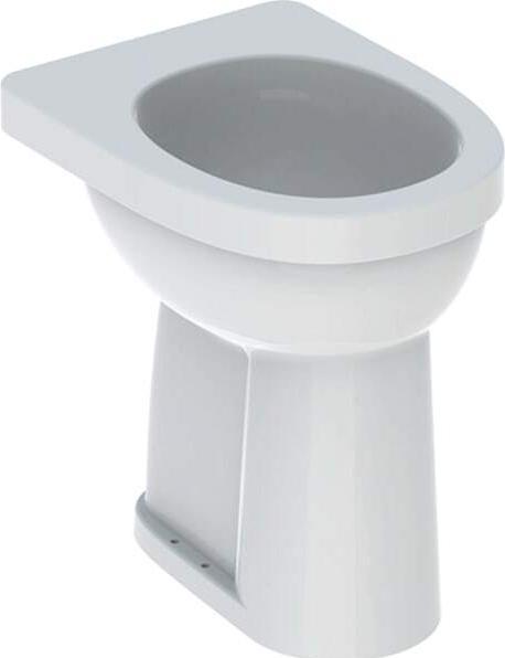 Produktbild Geberit Renova Nr. 1 Comfort Stand-WC Flachspüler, erhöht, 6 l, bodenstehend, Abgang vertikal, 218