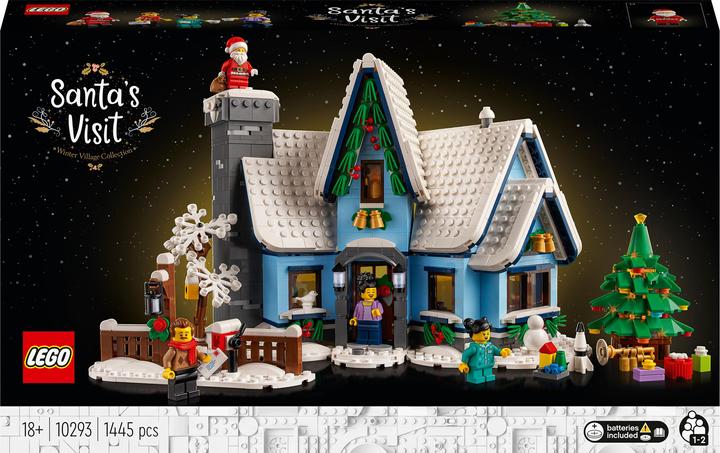 Image du produit LEGO Visite du Père Noël (10293, LEGO Creator Expert, LEGO difficiles à trouver)