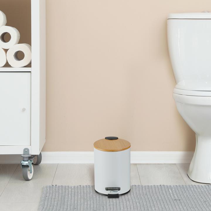 Image du produit Relaxdays Poubelle-salle-bain (3 l)