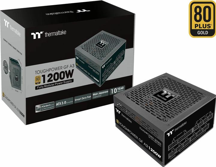 Produktbild Thermaltake Toughpower GF A3 1200W 80+ Gold for Gen 5 (1200 W)