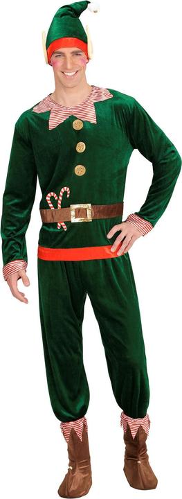 Produktbild Widmann ELF - SANTAS KLEINER HELFER (Oberteil, Hose, Schuhüberzieher, Mütze mit Ohren), S (S)