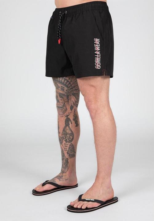 Immagine prodotto Gorilla Wear Pantaloncini da bagno Sarasota - Nero (XXL)