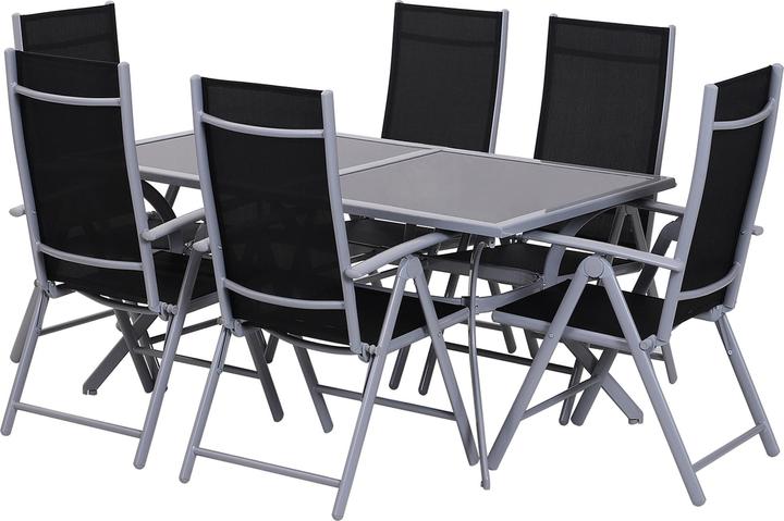 Produktbild Outsunny Sitzgarnitur Gartengarnitur Gartenmöbel (230 cm)
