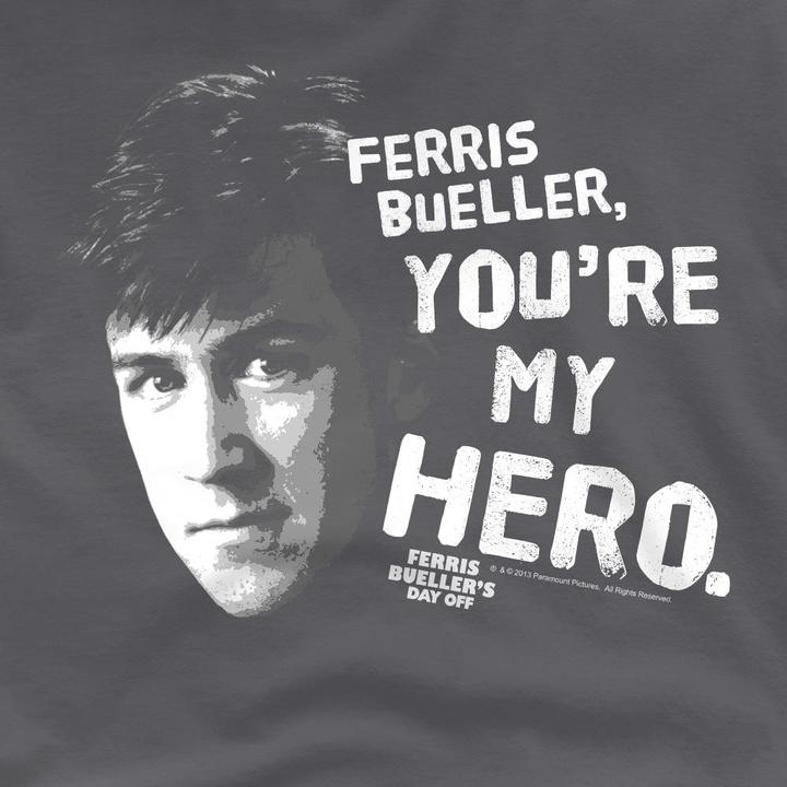 Immagine prodotto Ferris Bueller´s Day Off Ferris Bueller's Day Off My Hero Maglietta Uomo (4XL)