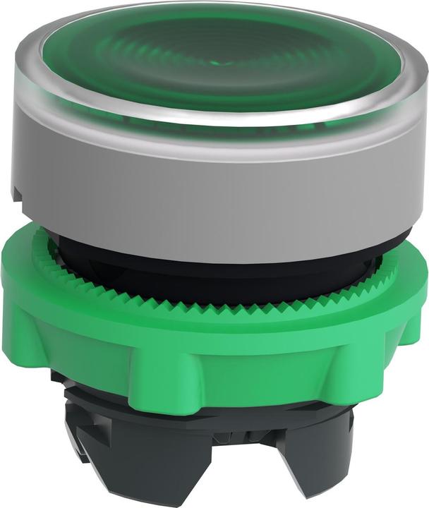 Actual product image Schneider Electric Illuminated push-button, front, grooved, ZB5AW333SC0