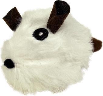 Image du produit Fofos Shaking Muis Met Geluid Wit (Jouets avec herbe à chat)