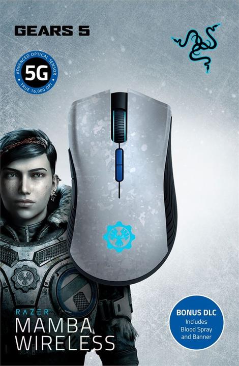 Image du produit Razer Mamba Gears of War 5e édition (Sans fil, Filaire)